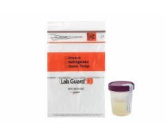 Lab Guard Specimen Biohazard Bag, Tearzone, 6" x 9", 3-Wall, Dispenser Box MGISBL2X69B5Z