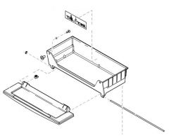 Drawer Assembly Kit for 622 and 623 Tables