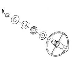 Chair Knob Assembly for 630/641 Procedure Chair