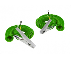Green Ground Wire With Clamp