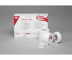 Transpore Surgical Tape, Single-Use, White, 2" x 10 yd.