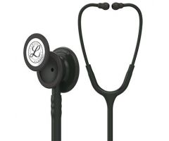 3M Littmann Classic III Monitoring Stethoscope, Black Edition Chestpiece, Black Tube, 27"