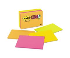 Post-it Rio de Janeiro Color 6" x 4" 45-Sheet Adhesive Notes