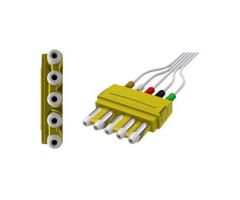 Telemetry Adapter, 5-Lead, Philips Telemetry (AAMI Twin Pin) Branded Monitor