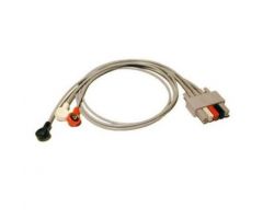 ECG Snap Leadwire, 3 Leads, AAMI, 40"