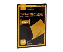 TheraHoney Honey Wound Dressing Sheet, 4" x 5"