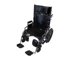 Bariatric Reclining Wheelchair w/ ELR 24"