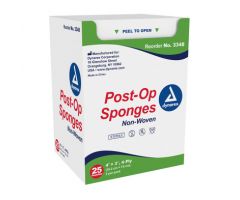 Post-op Sponge - Sterile 2's, 4" x 3" 4 Ply