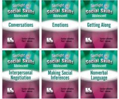 Spotlight On Social Skills Adolescent (Set of 6 Books)