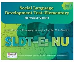 Social Language Development Test - Elementary (SLDT-E:NU)