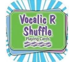 Vocalic R Shuffle Playing Cards