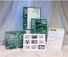Photo Articulation Test (PAT-3) ,Complete Kit ,Third Edition