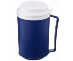 Sammons Preston Insulated Mug with Lid - Tumbler Lid - Blue -12 oz.