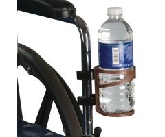 Sammons Preston Wheelchair Beverage Holder - Black - Standard Arm