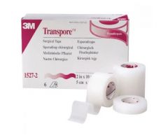 Transpore Tape 1"x10yds Box of 12