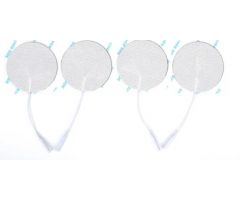 Cloth Electrodes - 2.75" Round - 4 Pack