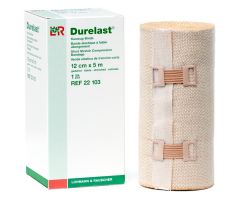 Durelast Extra Short Stretch Bandage - 4.7" x 5.5 yd (12 cm x 5 m) - 1 Roll