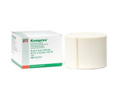 Komprex Foam Rubber - White Bandage Roll - 0.2" Thick (5 mm) - 3.2" x 2.2 yds. (8 cm x 2 m)