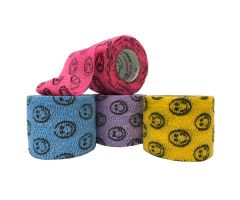 Co-Flex Variety Pack - Smiley Face, 2" x 5yds - Box of 36