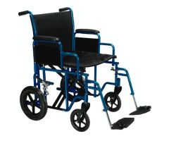 Heavy-Duty Transport Chair - 22"