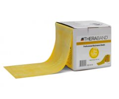 TheraBand Professional Latex Resistance Bands - 5� wide x 50 yards long - Light Yellow