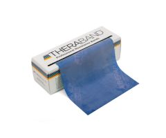 THERABAND Professional Latex Resistance Bands - Heavy - Blue - 6-yard box