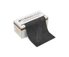 TheraBand Professional Latex Resistance Bands - Black - Level 5 - 6-Yard Box
