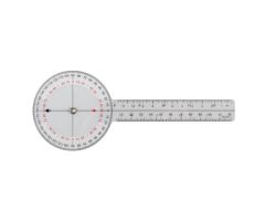 Economy Jamar 8" Plastic Goniometer