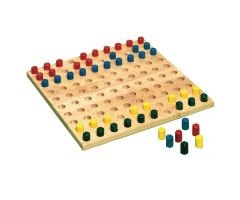Sammons Preston Pegboard with Colored Pegs