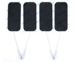 Foam Electrodes - 1.5" x 3.5" Rectangle 40 Pack