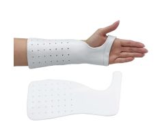 Rolyan Radial Bar Wrist Cockup, Polyform, Solid, S, PK/3