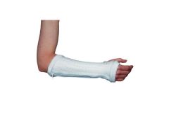 Rolyan AquaForm Zippered Wrist Splint - Small - Short - White