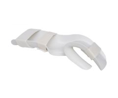 Functional Position Hand Splint with Strap, White 1/8, Left - Medium