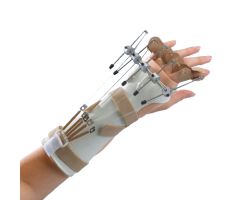 Rolyan Pre-Formed Adjustable Extension Splint, Left, Large