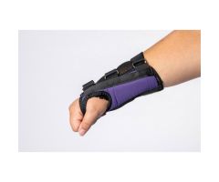 Rolyan Purple D-Ring Wrist Braces - Left, X-Small