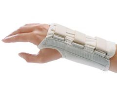 Rolyan Beige D-Ring Wrist Braces, Right, Small, Long