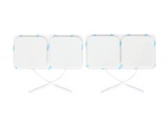 Premium Foam Electrodes, 2" Square 4/PK