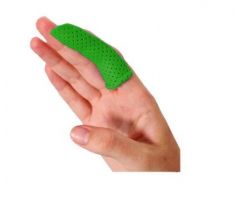 Rolyan Aquaplast-T Watercolors - Perforated - 1/8 in. x 18 in. x 24 in. - 19% OptiPerf Spring Green - Case of 4