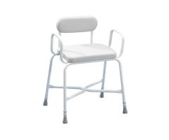 Homecraft Bariatric Perching Stool with Padded Seat & Back