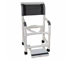 Wheeled Chair with Slide Footrest
