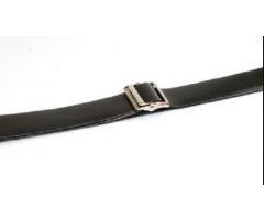 Sammons Preston Quick Clean Gait Belts Plastic - 72" - Black