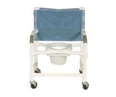 MJM Extra-Wide Shower and Commode Chair