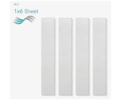 NEWGEL Scar 4 - 1" x 6" Clear Strips