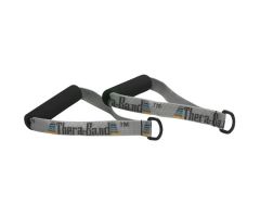 TheraBand Exercise Handles With D-Ring Connector, Set of 2