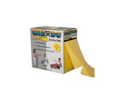 CanDo Bands with Perforations - 100YD, No Latex, Yellow, Extra Light