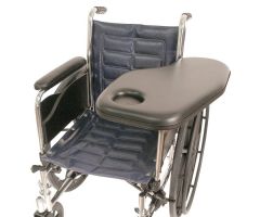 Flip-Away Padded 1/2 Tray with Cup Holder Right