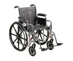 Drive Bariatric Sentra EC Heavy Duty - 22"W x 18"D Full Arm - Footrests