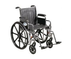 Drive Bariatric Sentra EC Heavy Duty - 24"W x 18"D Desk Arm Footrests