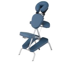 EarthLite Vortex Portable Massage Chair - Mystic Blue