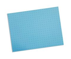 Rolyan TailorSplint - 1/8 in. x 18 in. x 24 in. - 1% Perf Light Blue